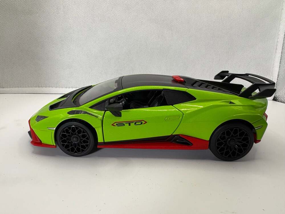MSZ 1:24 Scale Lamborghini Huracán STO Diecast Model Toy Car